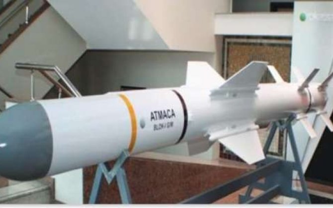Türkiyənin yeni raketinin ilk görüntüsü 