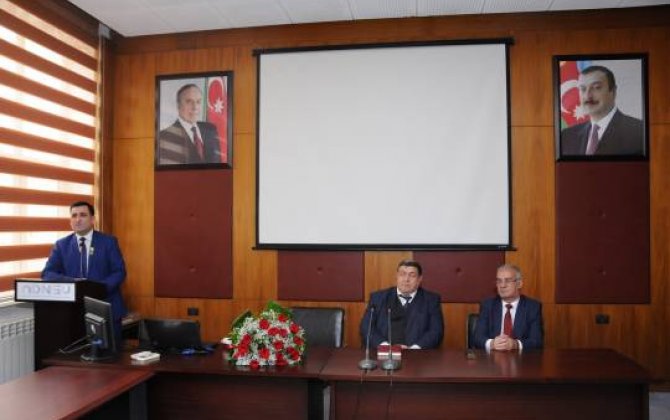 ADNSU-nun rektoru Azərbaycan Həmkarlar İttifaqı Konfederasiyasının medalı ilə təltif olunub
 