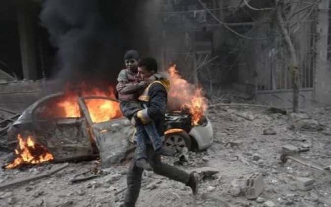 Suriya bombalandı:
  100-ə qədər ölən var