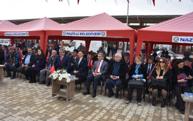 Nazillidə Qarabağ parkı və Xocalı soyqırımı abidəsinin açılışı oldu  - FOTOLAR