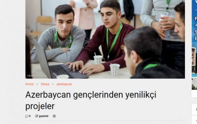 Türkiyə mediası Western Caspian-dakı Startup günlərindən yazdı

 