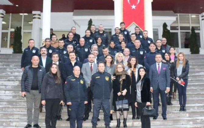 Qənirə Paşayeva Türkiyə Polis Okulunda Azərbaycan və Türk dünyası ilə bağlı konfrans verdi 