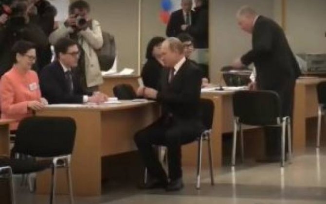 Putin hansı səs faizindən razı qalacağını bildirdi -  VİDEO