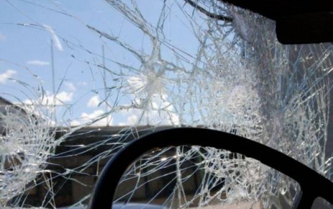 Goranboyda avtomobil aşdı
  - 2 nəfər yaralandı