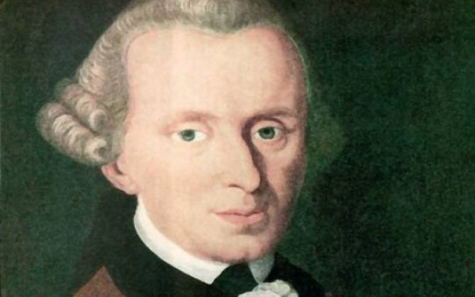 İmmanuel Kant:  Özü özünə can sağlığı yaradan və ömrünü uzadan filosof...