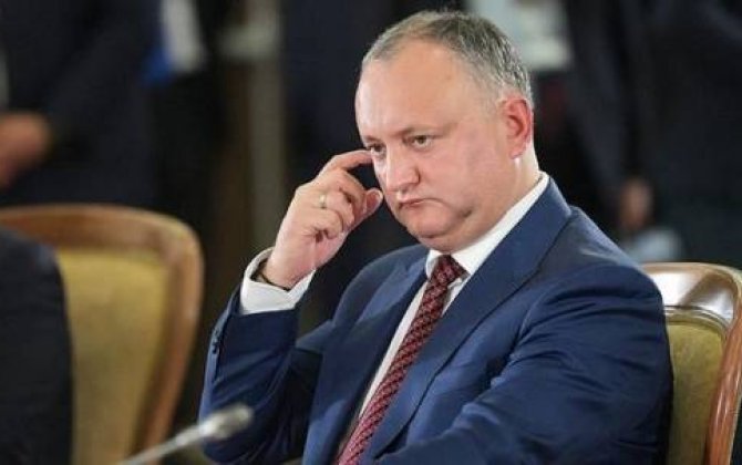 Moldova prezidenti ABŞ-a səfərini təxirə saldı 