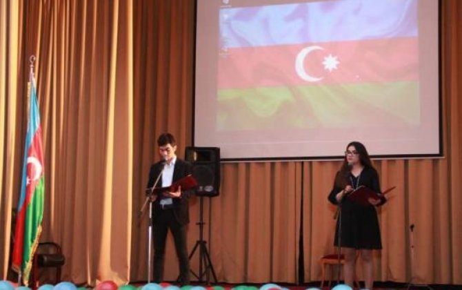 ADPU-da 9 Noyabr- Dövlət Bayrağı Gününə həsr edilmiş tədbir keçirildi  -FOTOLAR