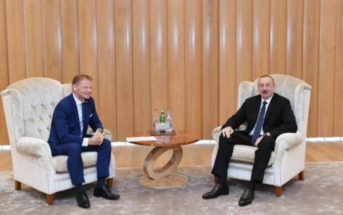 İlham Əliyev Avropa İnvestisiya Bankının vitse-prezidenti ilə görüşdü 