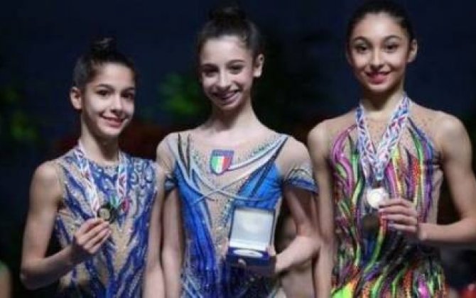 Bədii gimnastımız beynəlxalq turnirdə iki bürünc medal qazandı
 