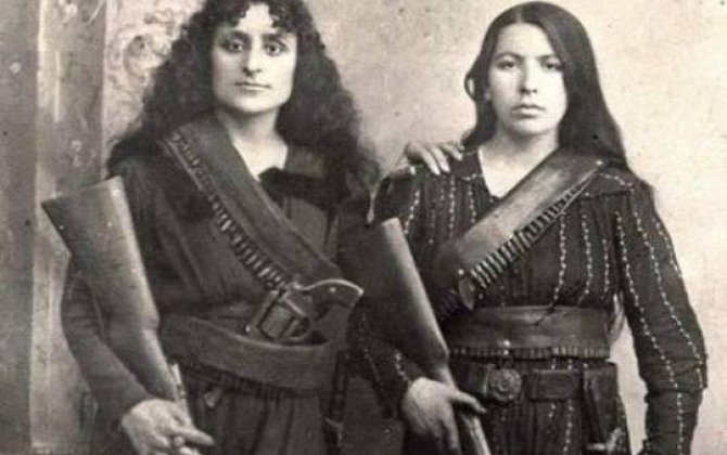 Erməni qızların şok fotosu  – Rusiya arxivindən