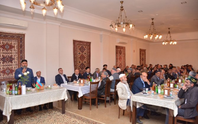 Heydər Əliyev Fondu rayonlarda iftar süfrələri təşkil edir  - Foto