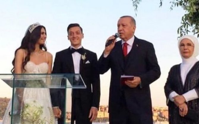 Məsut Özil evləndi, nikah şahidi Ərdoğan oldu -  FOTO/VİDEO