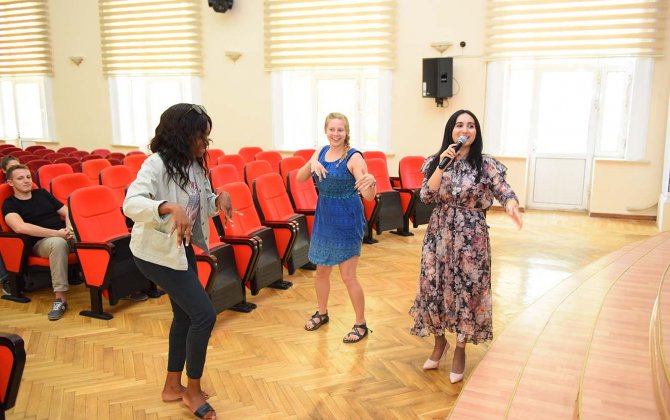 ADU-da amerikalı tələbələr üçün konsert proqramı təşkil olundu - FOTO