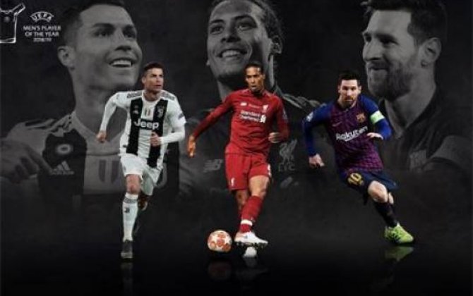 UEFA ən yaxşı futbolçu adına 3 namizədi açıqladı 