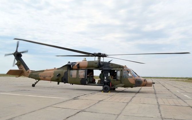 Azərbaycan-Türkiyə birgə təlimlərinə helikopterlər də qoşuldu -  FOTO/VİDEO