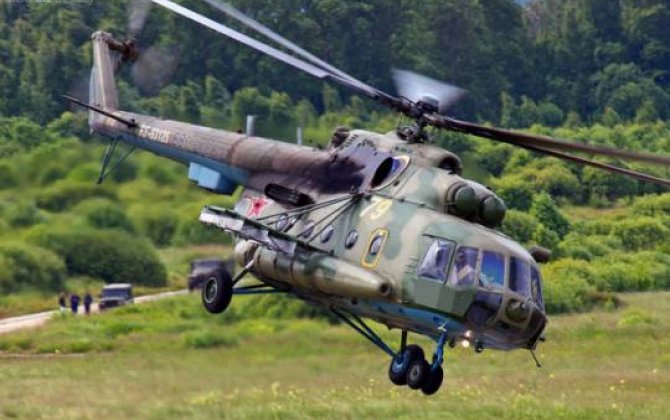 Rusiya Müdafiə Nazirliyinin helikopteri qəzaya uğradı 