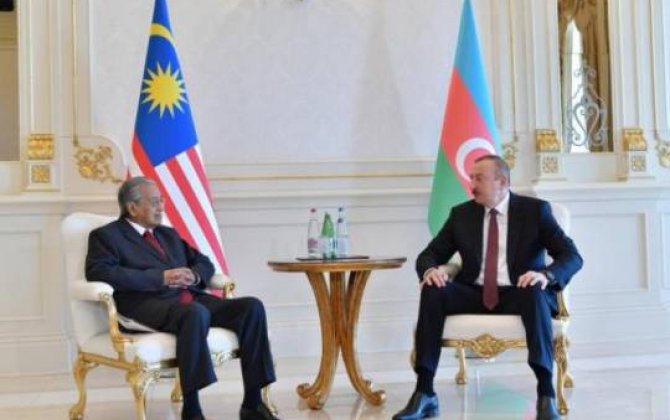 Prezident İlham Əliyev Malayziyanın Baş Nazirini qəbul etdi 