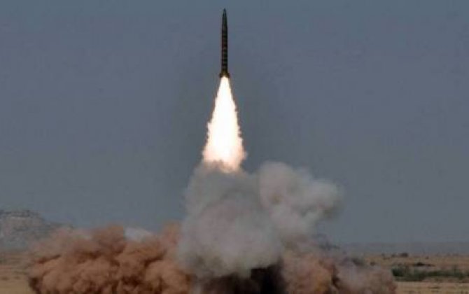 Pakistan “Şahin-1” ballistik raketinin sınağını keçirib -  VİDEO
