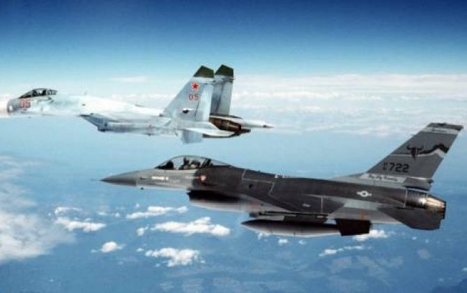 Türk F-16-ları yunan pilotlara dəhşət yaşatdı - VİDEO