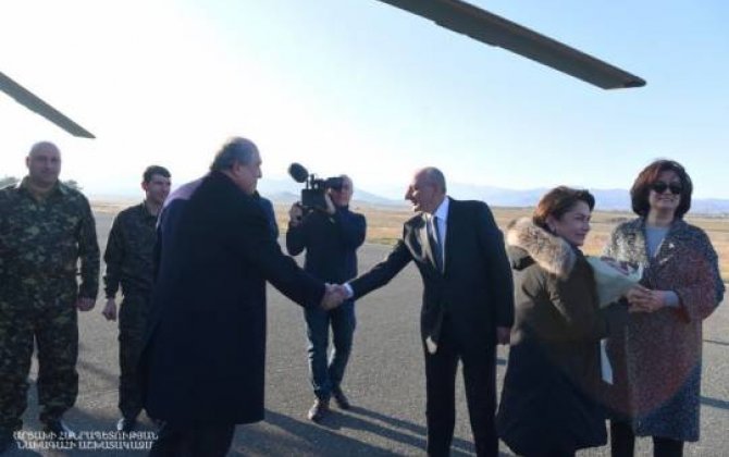 Azərbaycan Prezidenti Rusiyaya -  Ermənistan Prezidenti Qarabağa yollandı...-FOTO+VİDEO-YENİLƏNİB