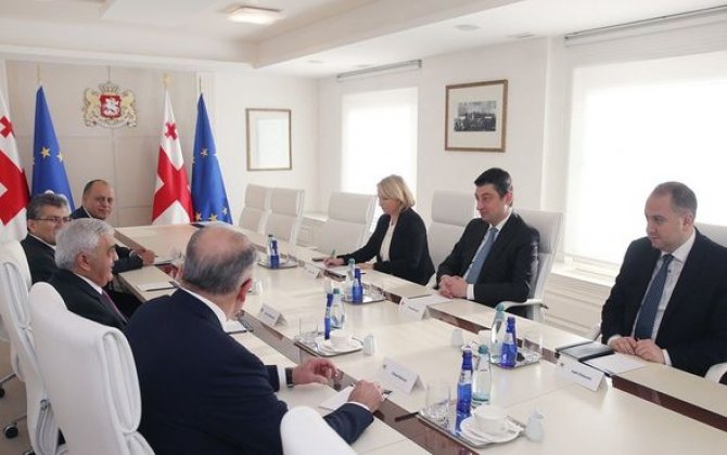 SOCAR prezidenti Gürcüstanın baş naziri ilə görüşüb -  FOTO