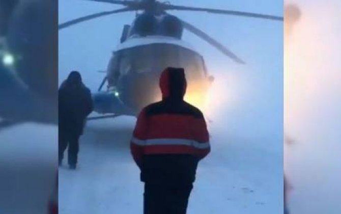 Pilotdan gözlənilməz qərar:  Helikopter avtomobil yoluna eniş etdi - VİDEO
