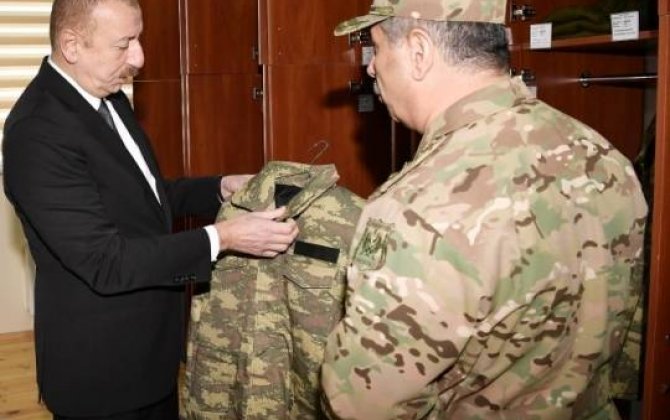 Prezident İlham Əliyev Müdafiə Nazirliyinin “N” saylı hərbi hissəsinin açılışında iştirak edib -  YENİLƏNİB