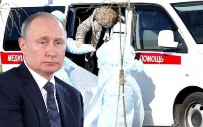 Putin xalqa ümid verir,  amma koronavirusa yoluxanların sayında rekord artım var...