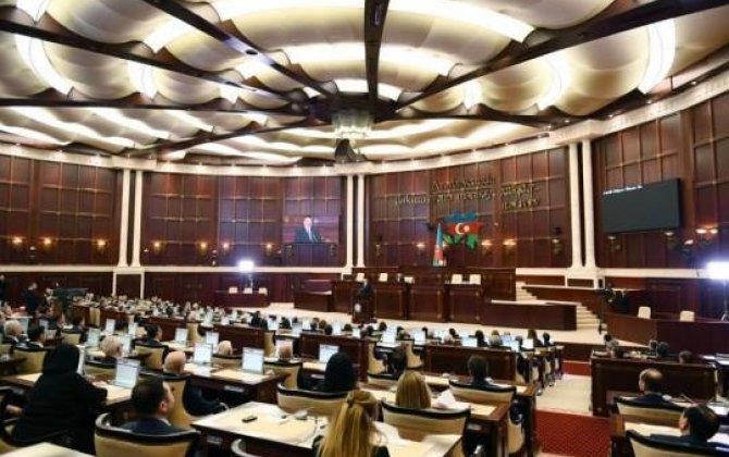Milli Məclisin iclasının gündəliyi açıqlandı 