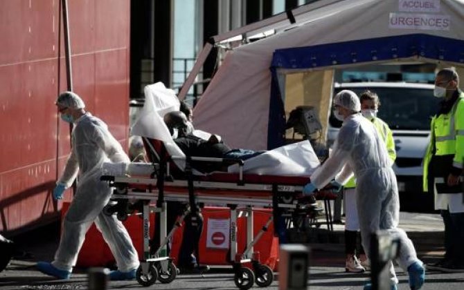 Fransada bir gündə 800 nəfər koronavirusdan öldü 