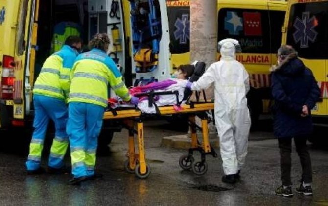 İspaniyada pandemiya qurbanlarının sayı 14,5 mini ötdü 
