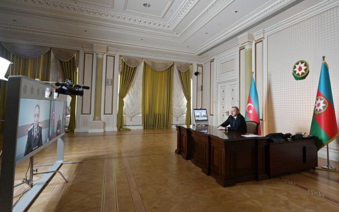 Ильхам Алиев поговорил с новым генпрокурором по видеосвязи