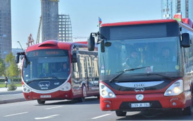 В Баку будет изменена схема движения автобусов по 8 маршрутам