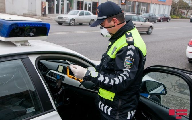 В Азербайджане оштрафованы 739 водителей, нарушивших в минувший день карантинный режим