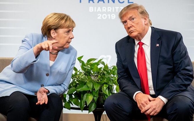 Трамп и Меркель обсудили память о Второй мировой войне