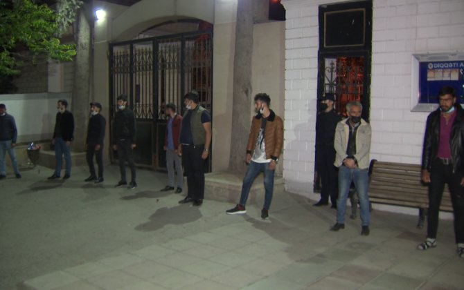 Karantini pozan “Kəlbəcər” restoranında 32 nəfər saxlanıldı -  FOTO