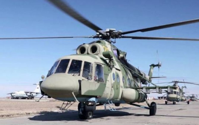 Rusiyada hərbi helikopterin sərt enişi nəticəsində 4 nəfər ölüb