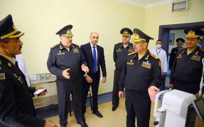 Zakir Həsənov Baş Klinik Hospitalın yeni korpusunun açılışında iştirak edib -  VİDEO