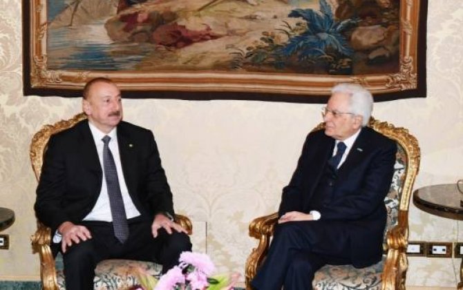 Prezident İlham Əliyev italiyalı həmkarına məktub göndərib 
