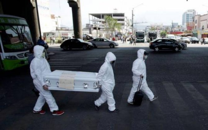Meksikada son sutkada 895 nəfər koronavirusdan ölüb 