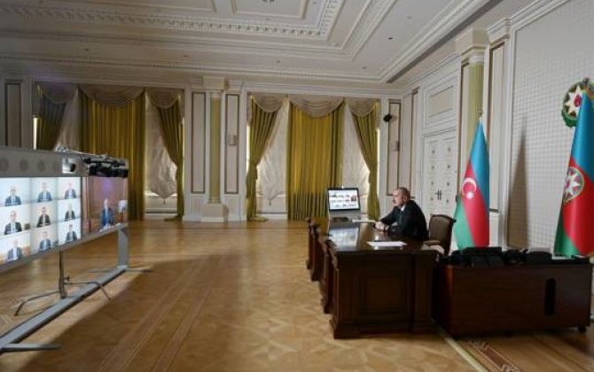 Prezident İlham Əliyevin sədrliyi ilə Nazirlər Kabinetinin iclası keçirilib -  FOTO