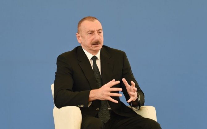 Президент Ильхам Алиев: Строительство электростанции «Гобу» — очень важный шаг в укреплении нашего энергетического потенциала