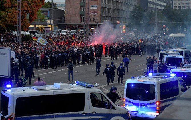 Десятки человек задержаны в ходе беспорядков в Берлине