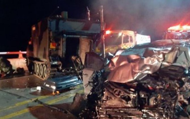 Четверо погибли при столкновении авто и БТР войск США в Южной Корее