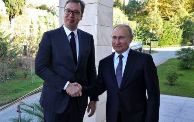 Zaxarovanının paylaşımına görə Putin Serbiya prezidentindən üzr istədi