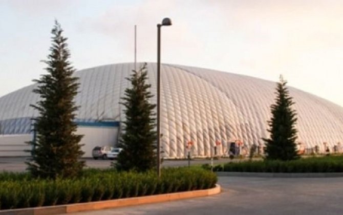 В Баку демонтируется вспомогательный зал Национальной арены гимнастики