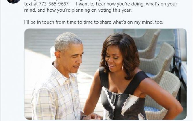 Obama sosial şəbəkədə telefonunun nömrəsini paylaşdı