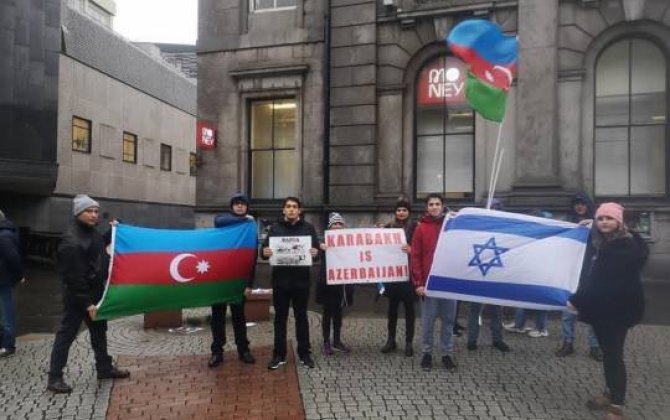 Şotlandiyada erməni terroruna qarşı etiraz aksiyası keçirilib
 