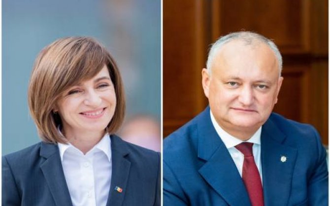 Moldovanın sabiq xanım baş naziri indiki kişi prezidentə qalib gəldi... 