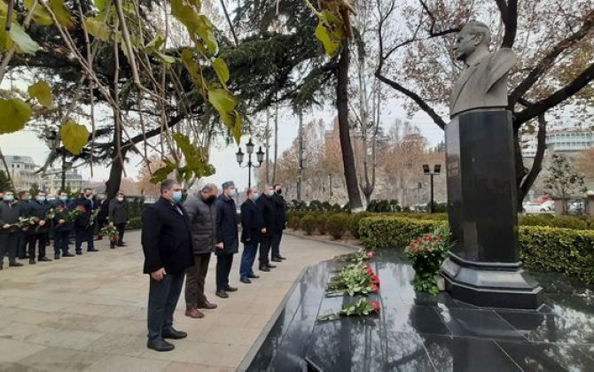 В Грузии чтут память общенационального лидера Гейдара Алиева